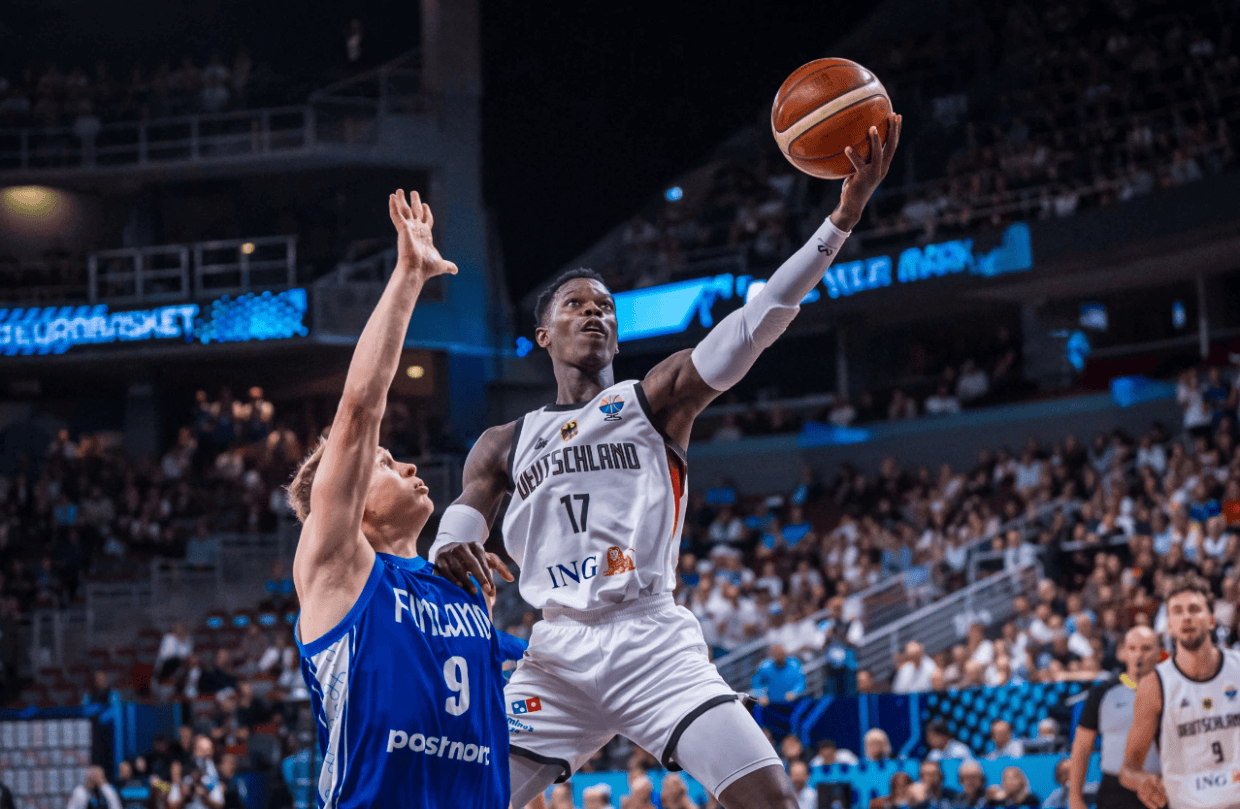 欧洲杯半决赛:施罗德26+12小瓦22分 德国降服芬兰 欧洲杯半决赛:施罗德26+12小瓦22分 德国降服芬兰